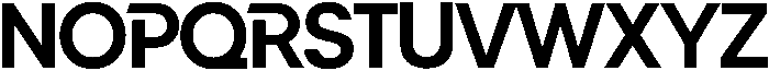 Briston Regular otf (400) Font UPPERCASE