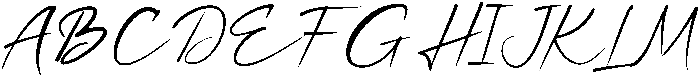 Briston Regular otf (400) Font UPPERCASE