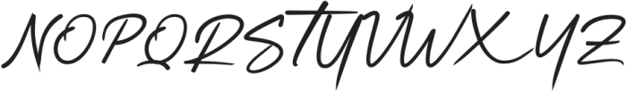 Briston-Regular otf (700) Font UPPERCASE