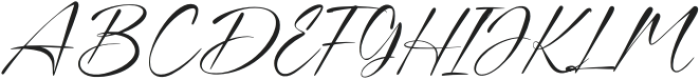 Bristy Signature Regular otf (400) Font UPPERCASE