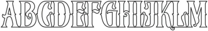 Briswood Outline otf (400) FONT