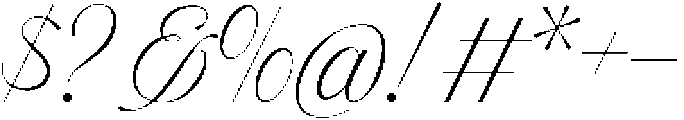 Britalia Script Regular otf (400) Font OTHER CHARS