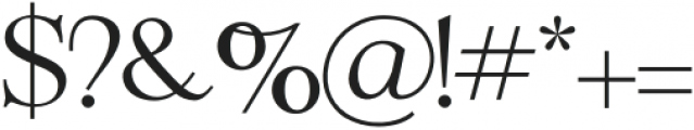 Britanie Regular otf (400) Font OTHER CHARS