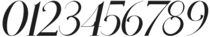 Brithish Italic Italic otf (400) Font OTHER CHARS