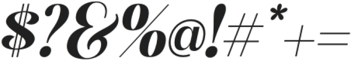 British Classical Medium Italic otf (500) Font OTHER CHARS