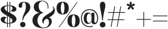 British Classical Medium otf (500) Font OTHER CHARS