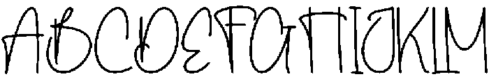 British Valentine Regular otf (400) Font UPPERCASE