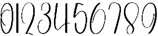 Britney Monoline Regular otf (400) Font OTHER CHARS