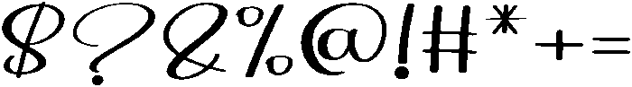 Brittany Charming Regular otf (400) Font OTHER CHARS