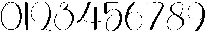 Brittany Regular otf (400) Font OTHER CHARS