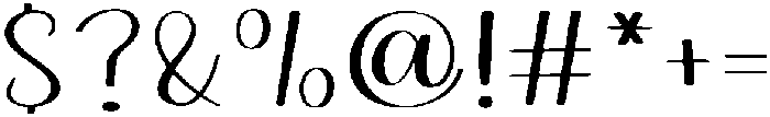 Brittany Regular otf (400) Font OTHER CHARS