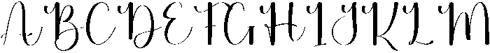 Brittany Regular otf (400) Font UPPERCASE