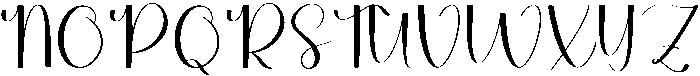 Brittany Regular otf (400) Font UPPERCASE