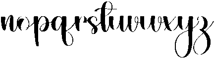 Brittany Regular otf (400) Font LOWERCASE