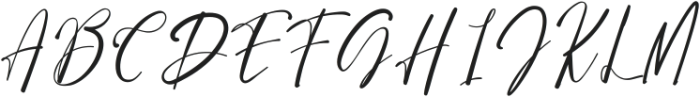 Brittany Regular ttf (400) Font UPPERCASE