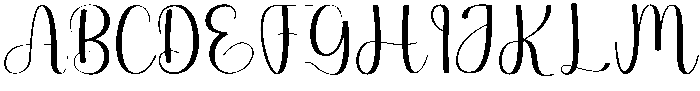 Brittany Signature Regular otf (400) Font UPPERCASE