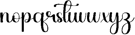 Brittany Signature Regular otf (400) Font LOWERCASE