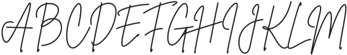 Brittany Signature Regular otf (400) Font UPPERCASE