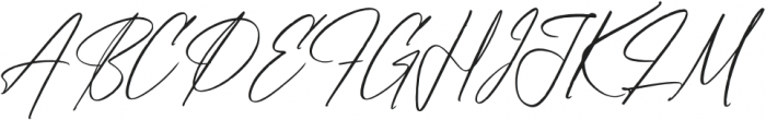 Brittanyhustle Italic otf (400) Font UPPERCASE