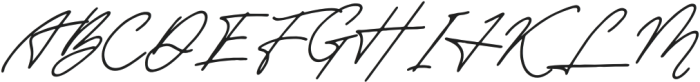 Britties Signature Italic otf (400) Font UPPERCASE