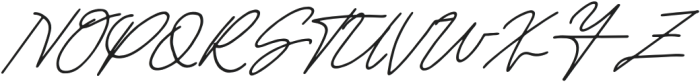 Britties Signature Italic otf (400) Font UPPERCASE