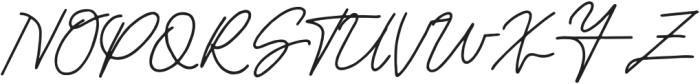Britties Signature otf (400) Font UPPERCASE