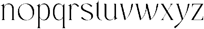 Brittish Regular otf (400) Font LOWERCASE