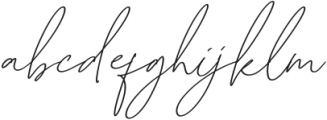 Brittish Shorthair otf (400) Font LOWERCASE