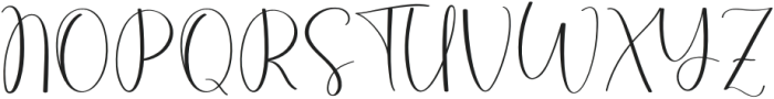 Brittney Signature Regular otf (400) Font UPPERCASE