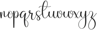 Brittney Signature Regular otf (400) Font LOWERCASE