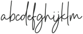 Brittney Signature otf (400) Font LOWERCASE