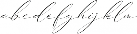 Brittney Style Italic otf (400) Font LOWERCASE