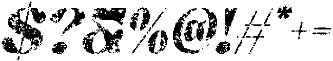 Brivane Stamp Italic otf (400) Font OTHER CHARS