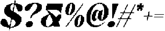 BrivanePixel-Regular otf (400) Font OTHER CHARS