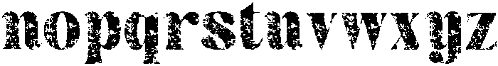 BrivaneStamp-Regular otf (400) Font LOWERCASE