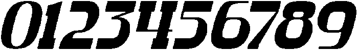 Brivone Italic otf (400) Font OTHER CHARS