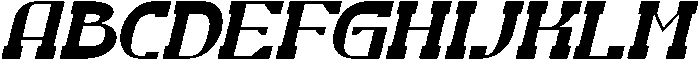Brivone Italic otf (400) Font UPPERCASE