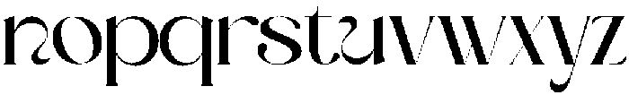 Brivonne Royale otf (400) Font LOWERCASE