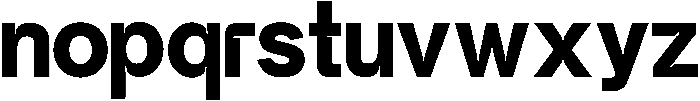 Brix Regular otf (400) Font LOWERCASE