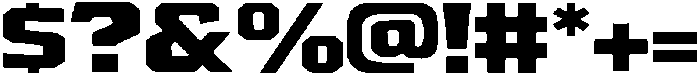 Brixa otf (400) Font OTHER CHARS