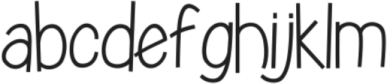 Broadtip ExtraLight ttf (200) Font LOWERCASE