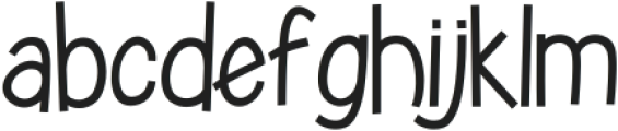 Broadtip Light ttf (300) Font LOWERCASE