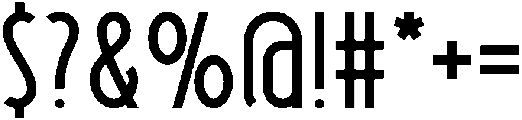 Broadway otf (400) Font OTHER CHARS