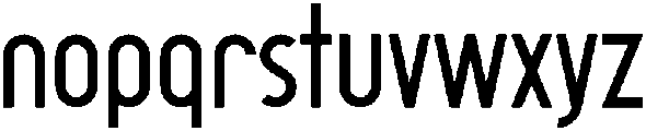 Broadway otf (400) Font LOWERCASE