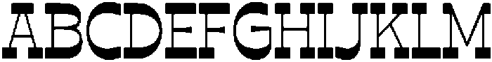 Broanse Regular otf (400) Font UPPERCASE