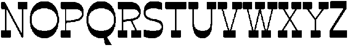 Broanse Regular otf (400) Font UPPERCASE