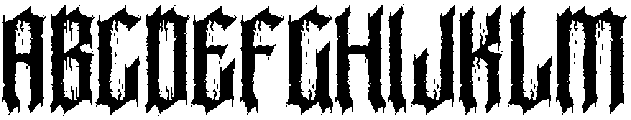 Brocore-Regular otf (400) Font UPPERCASE