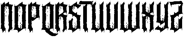 Brocore-Regular otf (400) Font UPPERCASE