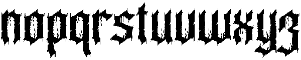 Brocore-Regular otf (400) Font LOWERCASE