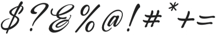 Broda Regular otf (400) Font OTHER CHARS